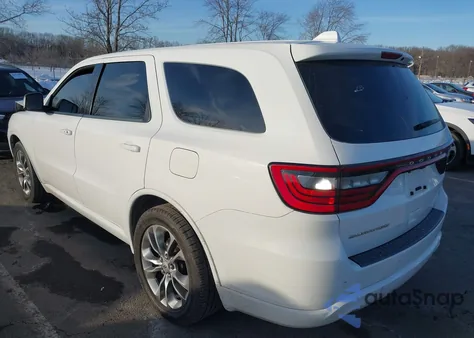 2019 Dodge Durango Gt Plus Rwd z USA, uszkodzony, nr VIN 1C4RDHDGXKC721168